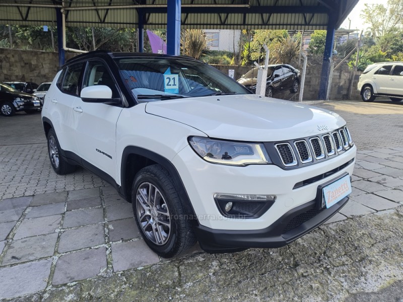 compass 2.0 sport 4x2 16v flex 4p automatica 2021 bento goncalves