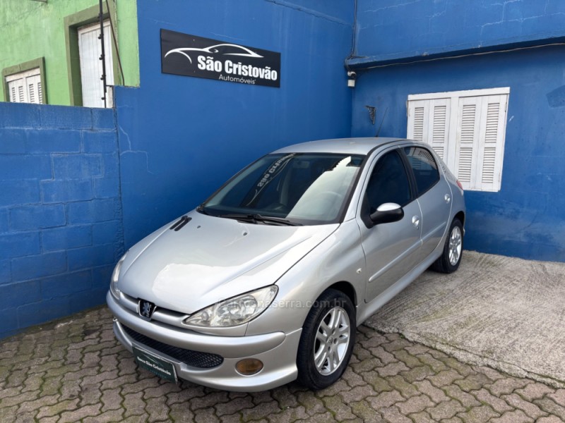 206 1.6 allure 16v flex 4p manual 2008 caxias do sul