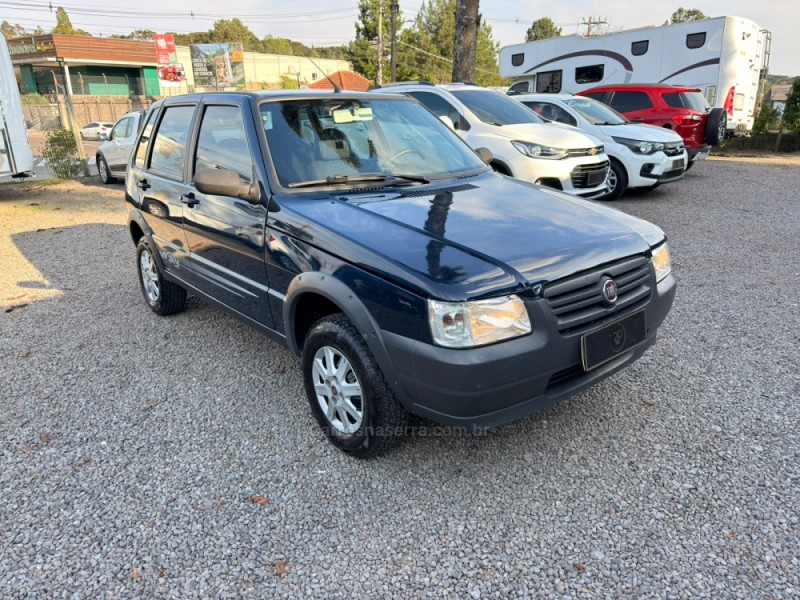 UNO 1.0 MPI MILLE WAY ECONOMY 8V FLEX 4P MANUAL - 2010 - CANELA