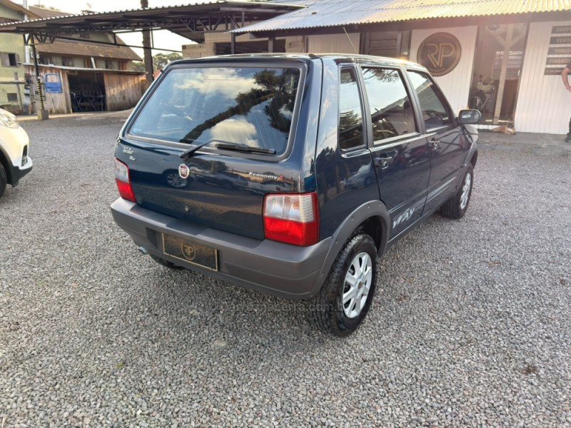 UNO 1.0 MPI MILLE WAY ECONOMY 8V FLEX 4P MANUAL - 2010 - CANELA