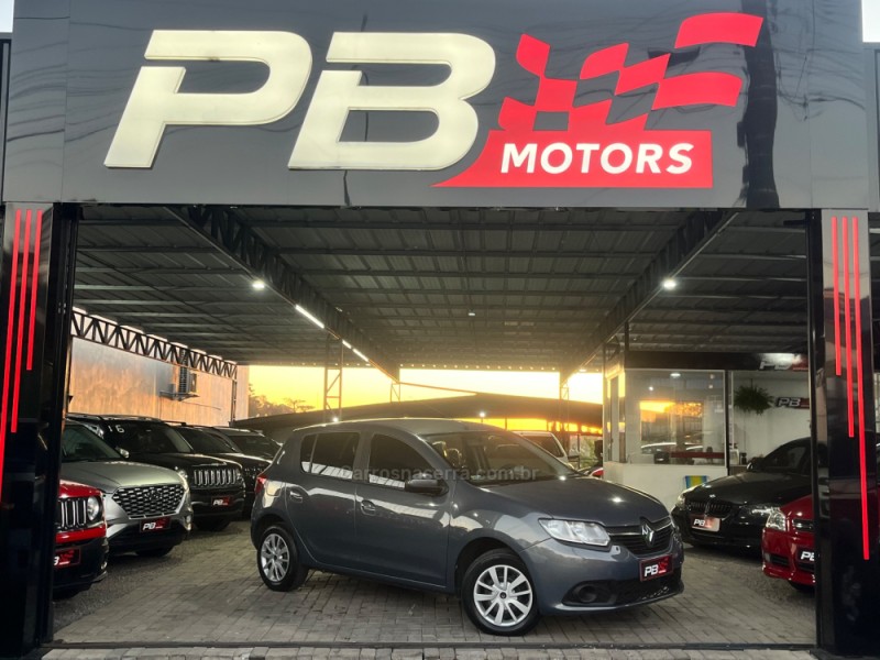 sandero 1.6 expression 8v flex 4p manual 2016 caxias do sul