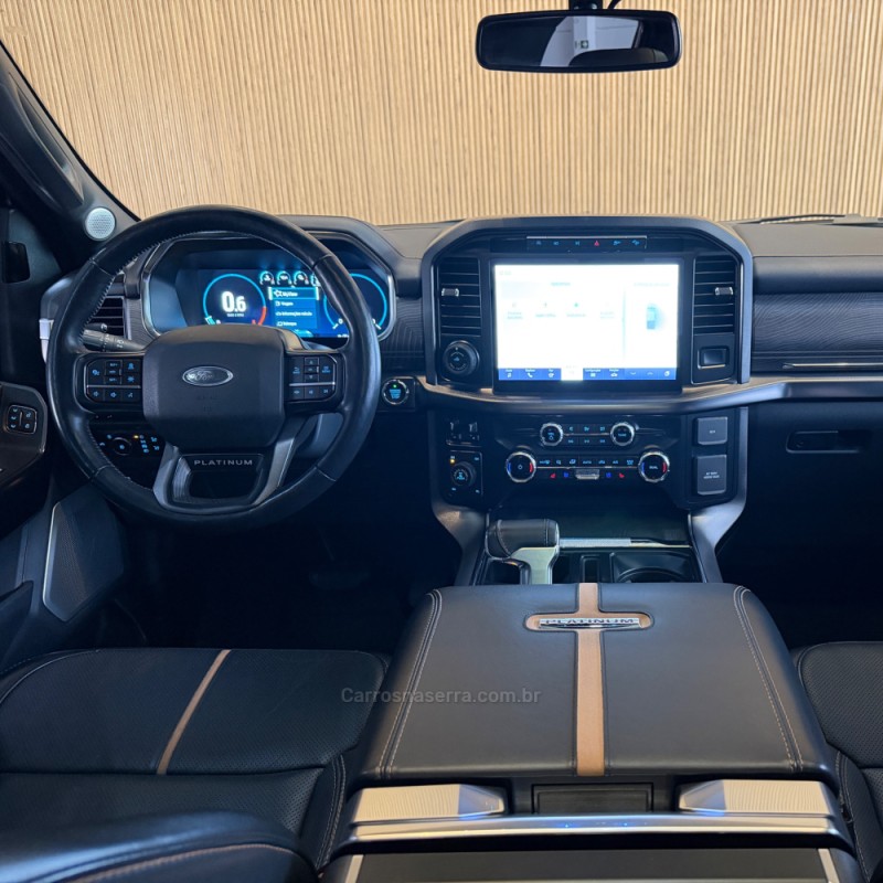 F-150 5.0 PLATINUM 4X4 V8 16V GASOLINA 4P AUTOMÁTICO - 2023 - BENTO GONçALVES