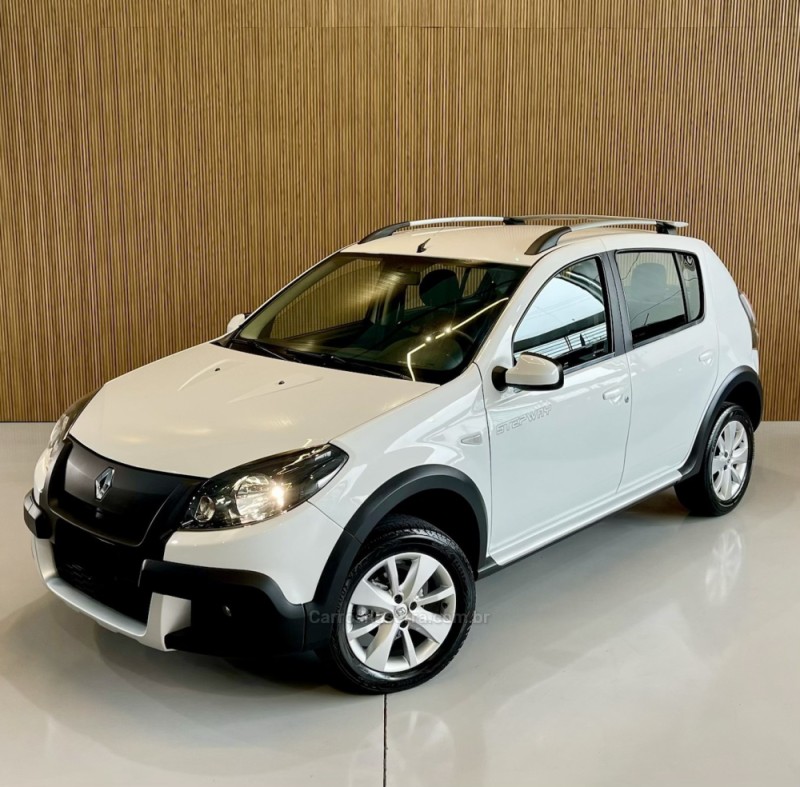 sandero 1.6 stepway tweed 8v flex 4p manual 2014 bento goncalves