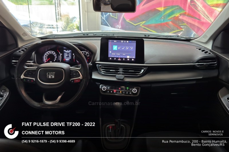 PULSE 1.0 DRIVE TURBO 200 12V FLEX 4P AUTOMÁTICO - 2022 - BENTO GONçALVES