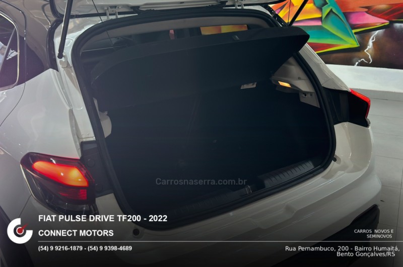PULSE 1.0 DRIVE TURBO 200 12V FLEX 4P AUTOMÁTICO - 2022 - BENTO GONçALVES