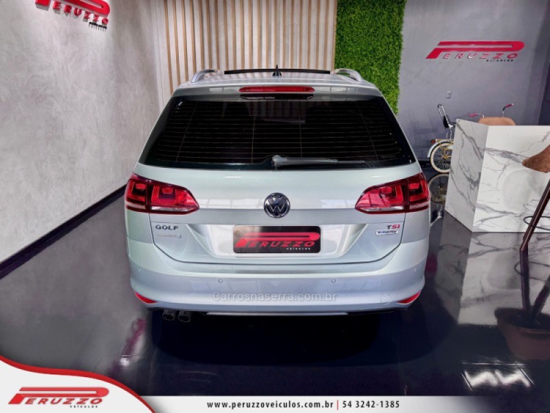 GOLF 1.4 TSI VARIANT HIGHLINE 16V GASOLINA 4P AUTOMÁTICO - 2016 - NOVA PRATA
