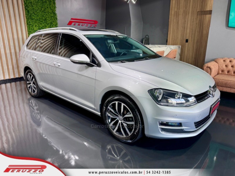 GOLF 1.4 TSI VARIANT HIGHLINE 16V GASOLINA 4P AUTOMÁTICO - 2016 - NOVA PRATA
