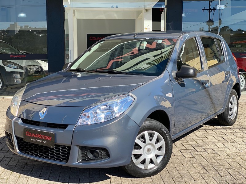 sandero 1.0 authentique 16v flex 4p manual 2012 caxias do sul