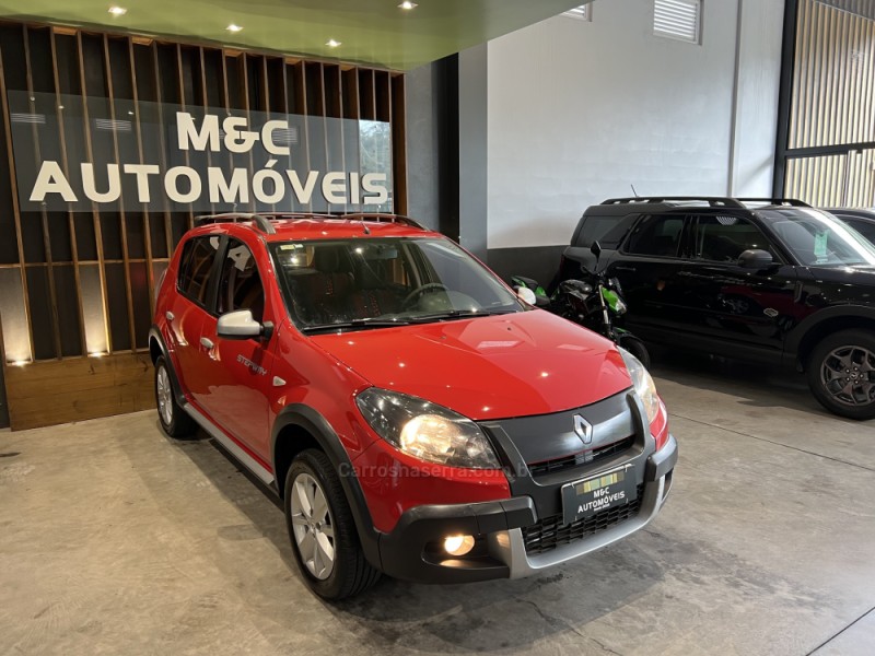 SANDERO 1.6 STEPWAY 16V FLEX 4P MANUAL - 2012 - CAXIAS DO SUL