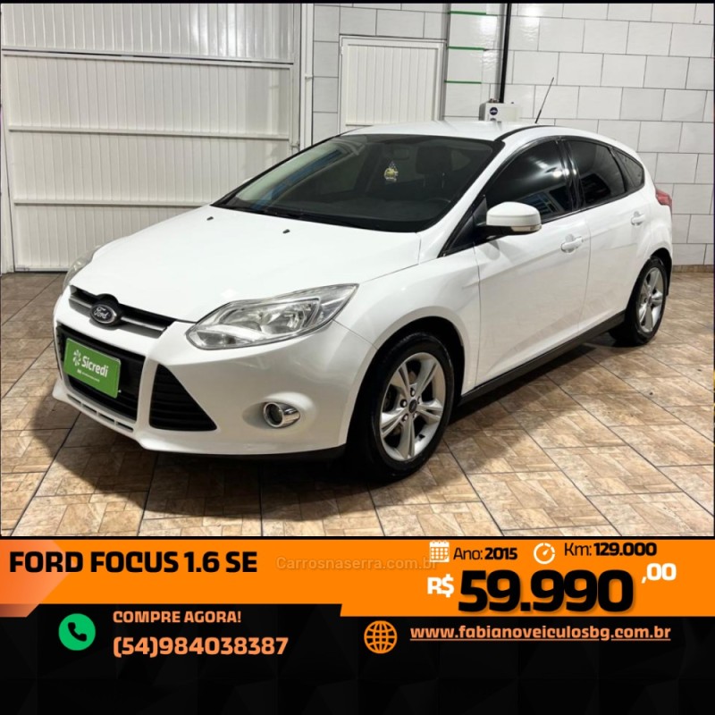 focus 1.6 se 16v flex 4p manual 2015 bento goncalves