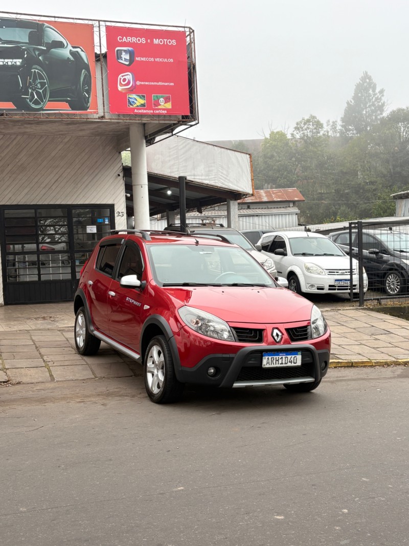 sandero 1.6 stepway 16v flex 4p manual 2009 farroupilha