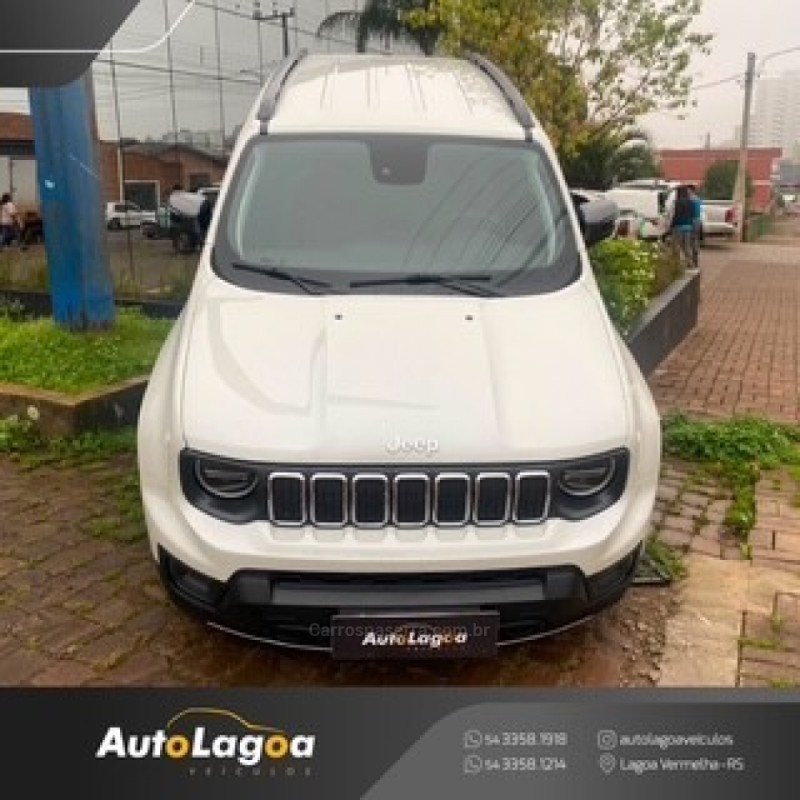 RENEGADE 1.3 16V LONGITUDE T270 TURBO 4X2 FLEX 4P AUTOMÁTICO - 2025 - LAGOA VERMELHA