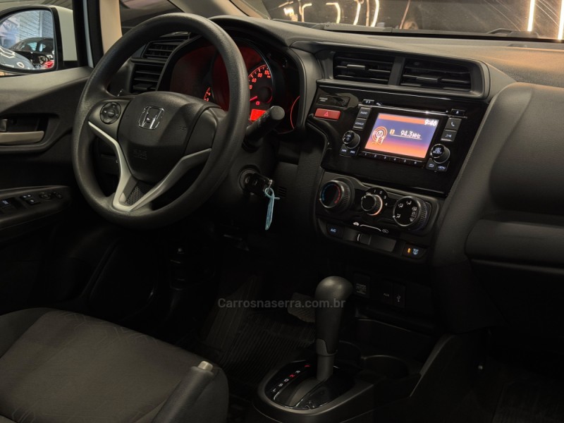 FIT 1.5 EX 16V FLEX 4P AUTOMÁTICO - 2015 - ESTâNCIA VELHA