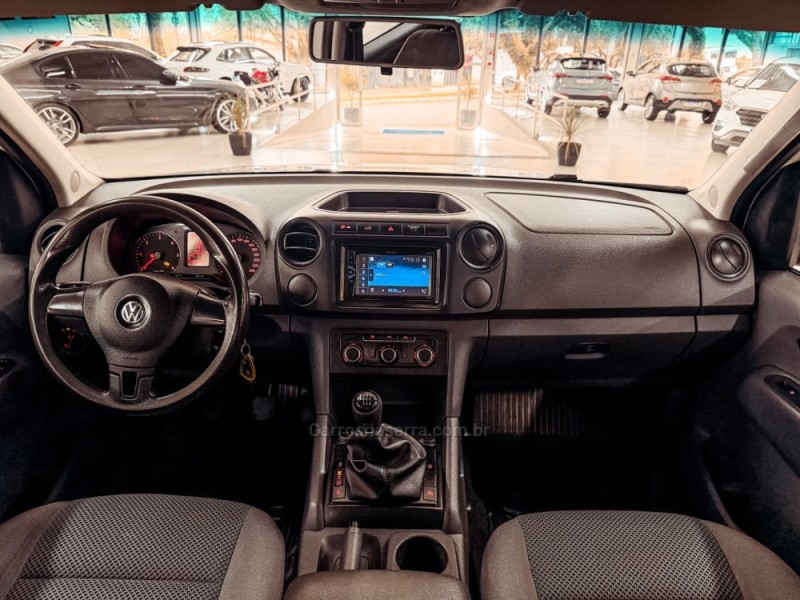 AMAROK 2.0 S 4X4 CD 16V TURBO INTERCOOLER DIESEL 4P MANUAL - 2014 - NOVA PRATA