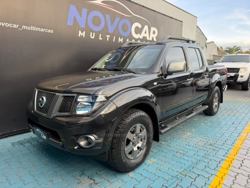 frontier 2.5 sv attack 4x4 cd turbo eletronic diesel 4p automatico 2016 estancia velha