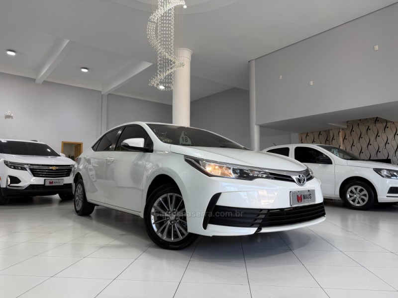 COROLLA 1.8 GLI UPPER 16V FLEX 4P AUTOMÁTICO - 2018 - ERECHIM