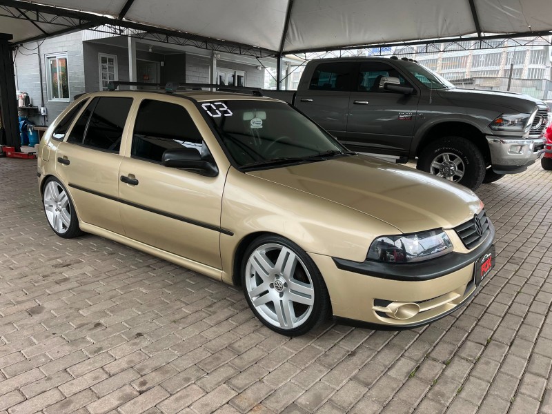 GOL 1.6 MI POWER 8V FLEX 4P MANUAL G.III - 2003 - CAXIAS DO SUL