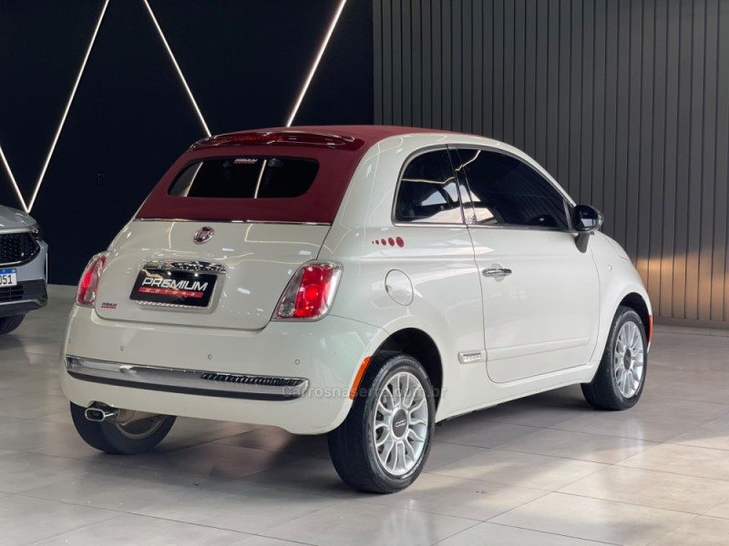 500 1.4 CABRIO 8V FLEX 2P AUTOMÁTICO - 2015 - DOIS IRMãOS