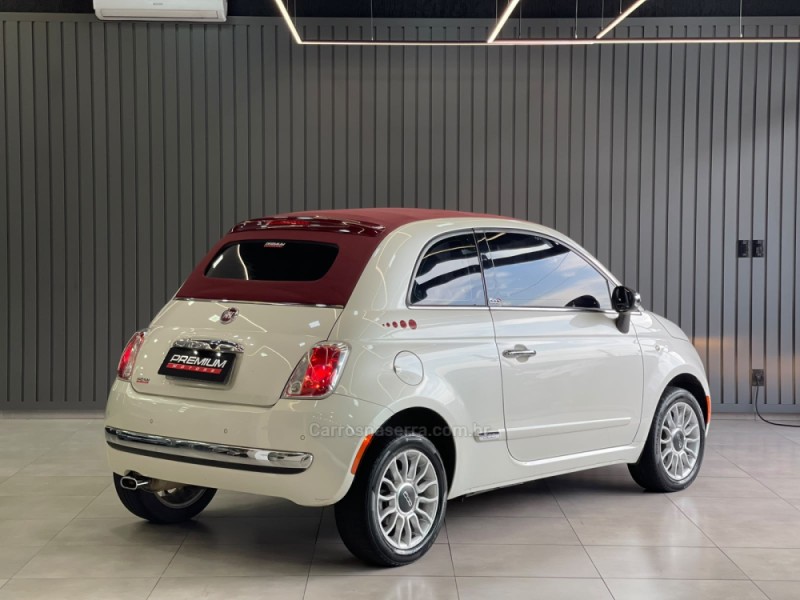 500 1.4 CABRIO 8V FLEX 2P AUTOMÁTICO - 2015 - DOIS IRMãOS