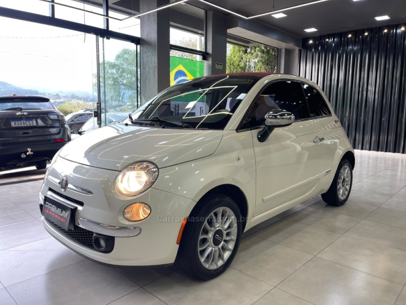 500 1.4 CABRIO 8V FLEX 2P AUTOMÁTICO - 2015 - DOIS IRMãOS