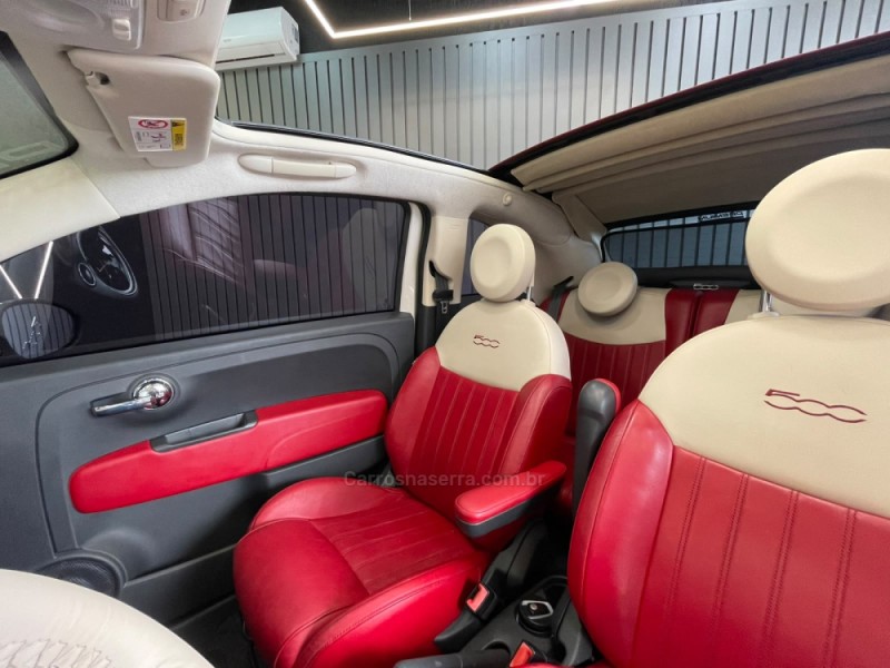 500 1.4 CABRIO 8V FLEX 2P AUTOMÁTICO - 2015 - DOIS IRMãOS