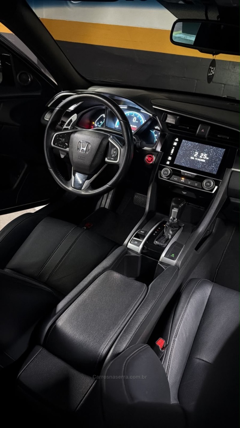 CIVIC 1.5 16V TOURING TURBO GASOLINA 4P AUTOMÁTICO - 2018 - CAXIAS DO SUL