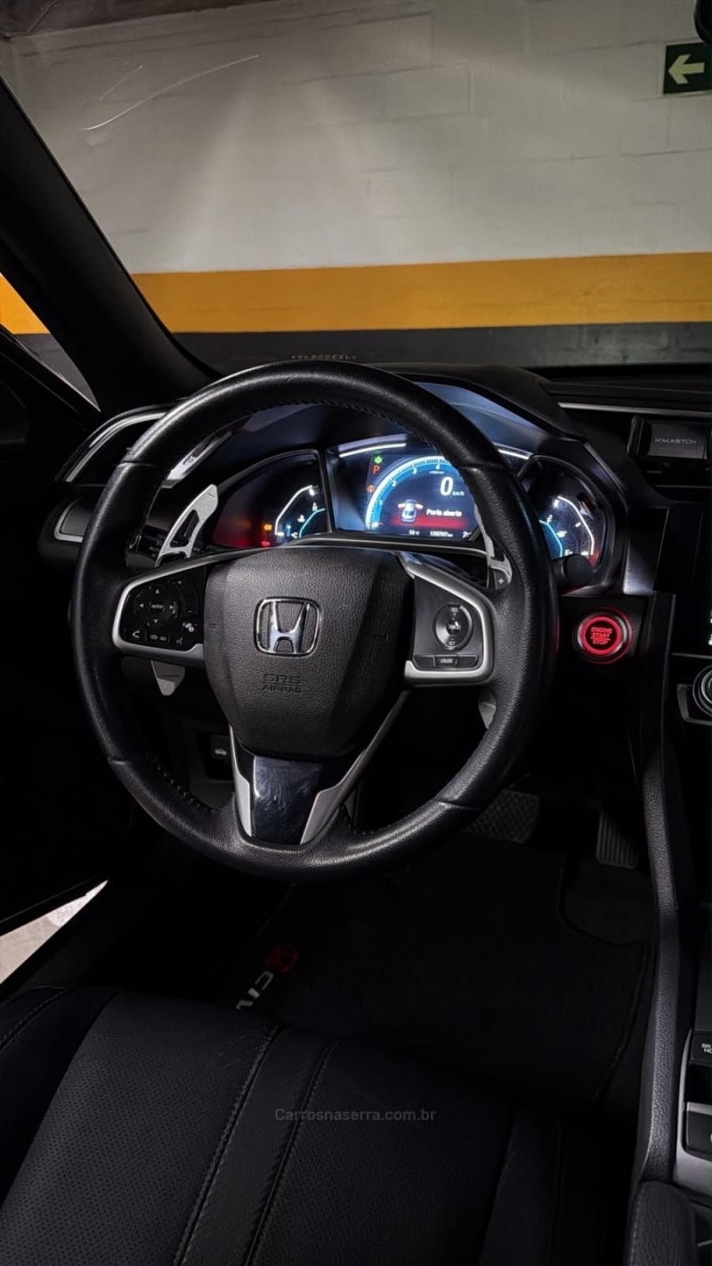 CIVIC 1.5 16V TOURING TURBO GASOLINA 4P AUTOMÁTICO - 2018 - CAXIAS DO SUL
