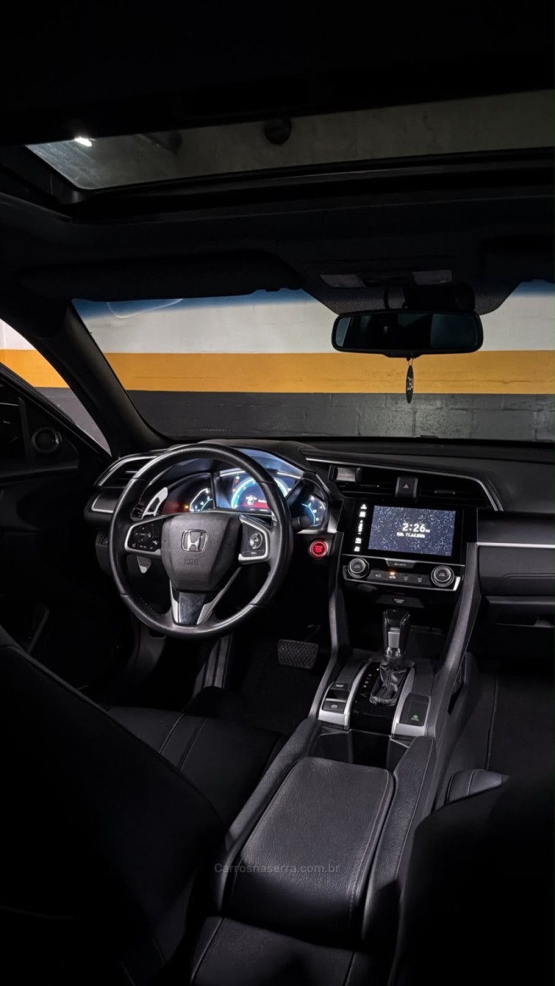 CIVIC 1.5 16V TOURING TURBO GASOLINA 4P AUTOMÁTICO - 2018 - CAXIAS DO SUL