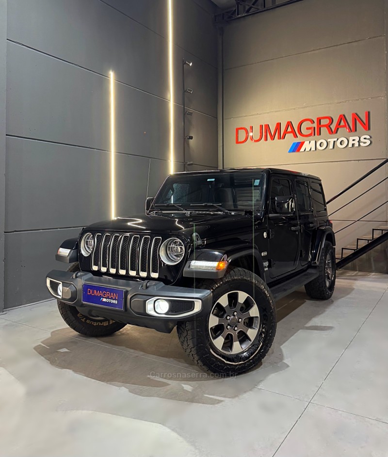 wrangler 2.0 sahara overland 4x4 16v gasolina 4p automatico 2020 passo fundo