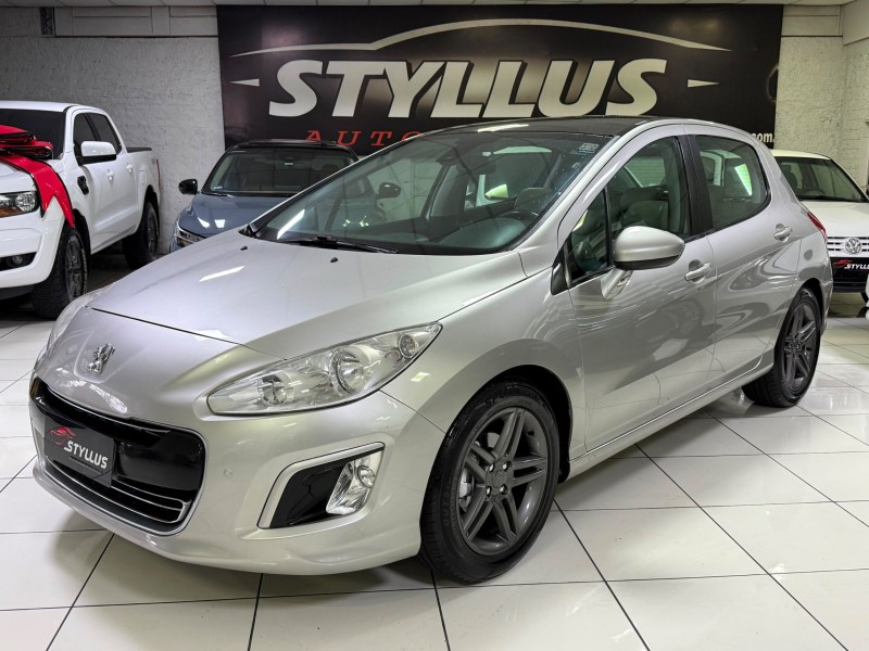 308 1.6 allure 16v flex 4p manual 2013 estancia velha