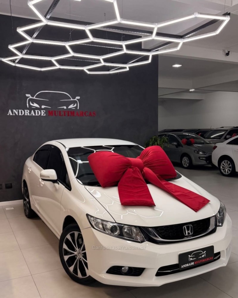 civic 2.0 lxr 16v flex 4p automatico 2016 caxias do sul