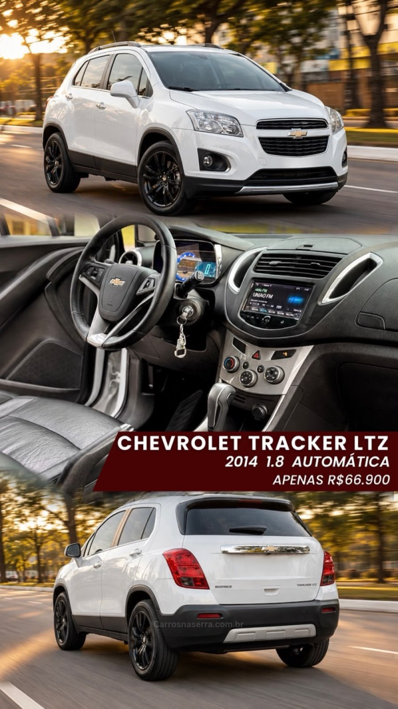 TRACKER 1.8 MPFI LTZ 4X2 16V FLEX 4P AUTOMÁTICO - 2014 - NOVO HAMBURGO
