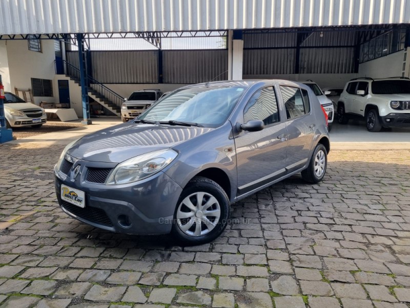 SANDERO 1.0 EXPRESSION 16V FLEX 4P MANUAL - 2009 - VACARIA