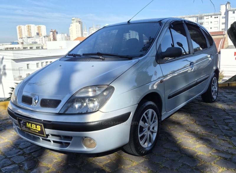 scenic 1.6 rt 16v gasolina 4p manual 2003 caxias do sul