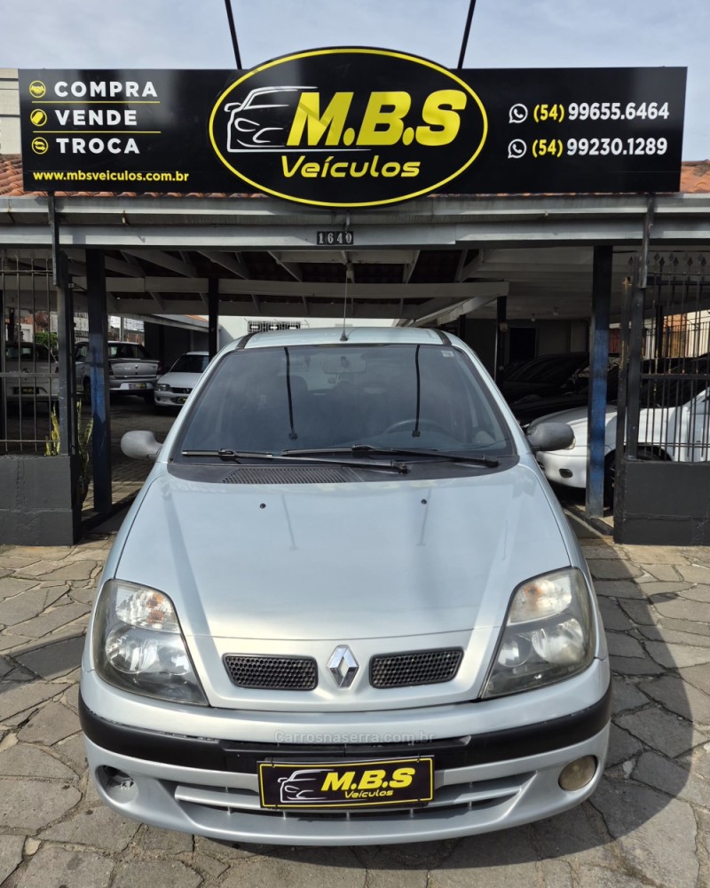 scenic 1.6 rt 16v gasolina 4p manual 2003 caxias do sul