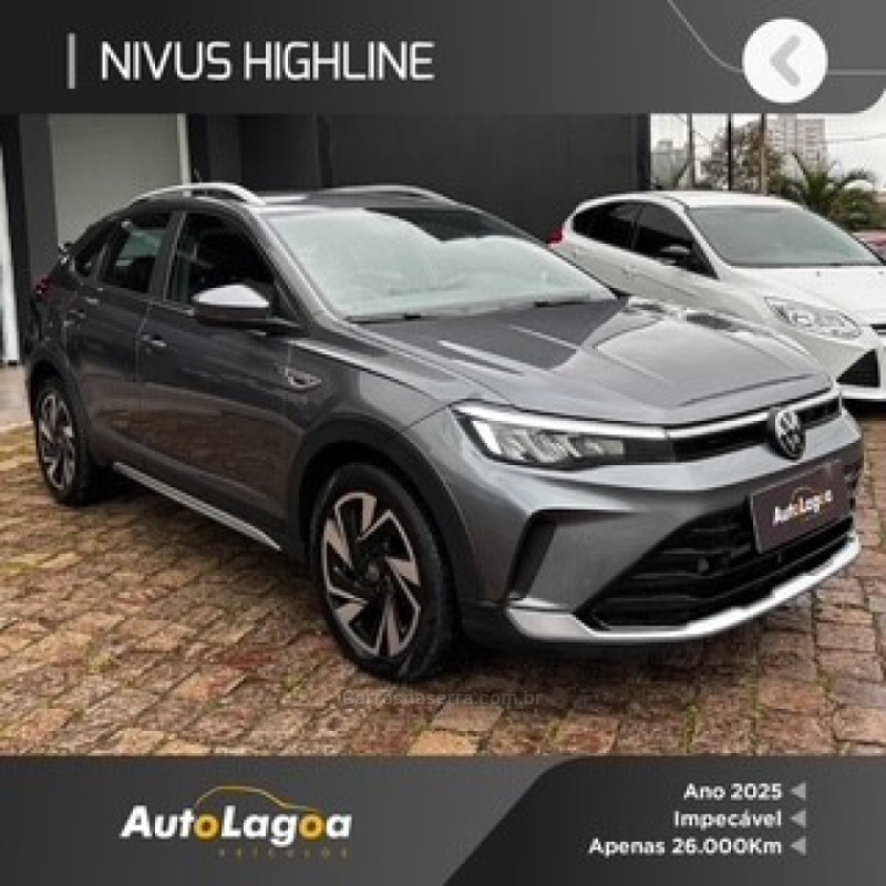 nivus 1.0 tsi highline flex 4p automatico 2025 lagoa vermelha