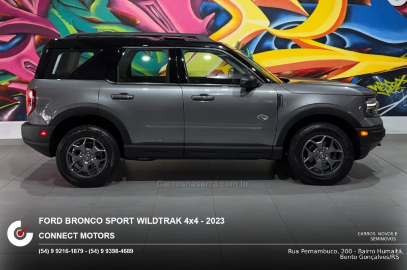 BRONCO 2.0 SPORT WILDTRAK ECOBOOST 16V TURBO 4P AUTOMÁTICA - 2023 - BENTO GONçALVES