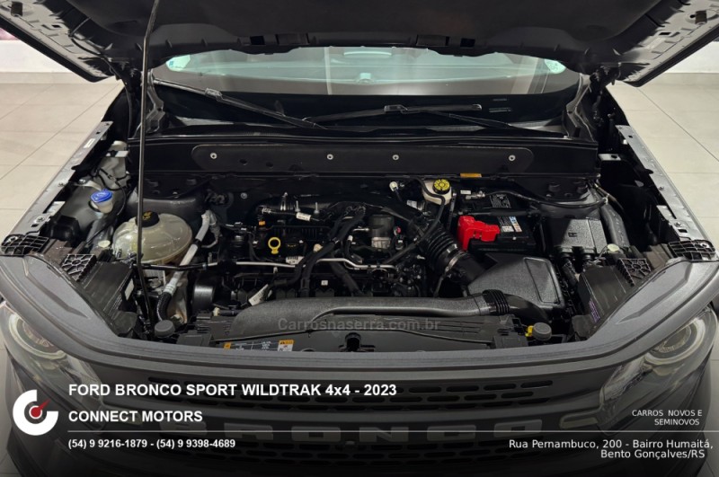 BRONCO 2.0 SPORT WILDTRAK ECOBOOST 16V TURBO 4P AUTOMÁTICA - 2023 - BENTO GONçALVES