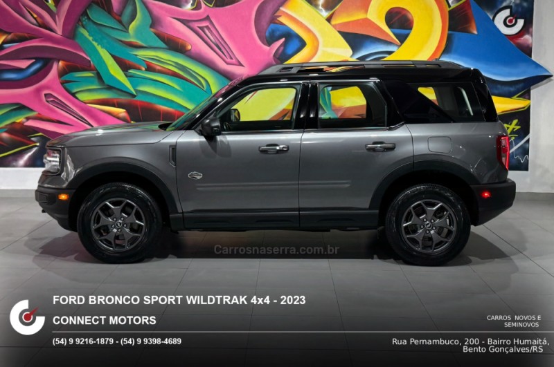 BRONCO 2.0 SPORT WILDTRAK ECOBOOST 16V TURBO 4P AUTOMÁTICA - 2023 - BENTO GONçALVES