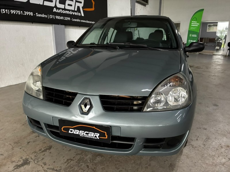CLIO 1.0 AUTHENTIQUE 16V GASOLINA 4P MANUAL - 2008 - BOM PRINCíPIO