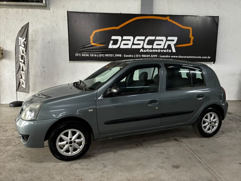 CLIO 1.0 AUTHENTIQUE 16V GASOLINA 4P MANUAL - 2008 - BOM PRINCíPIO