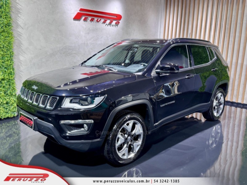 compass 2.0 16v diesel longitude 4x4 automatico 2020 nova prata
