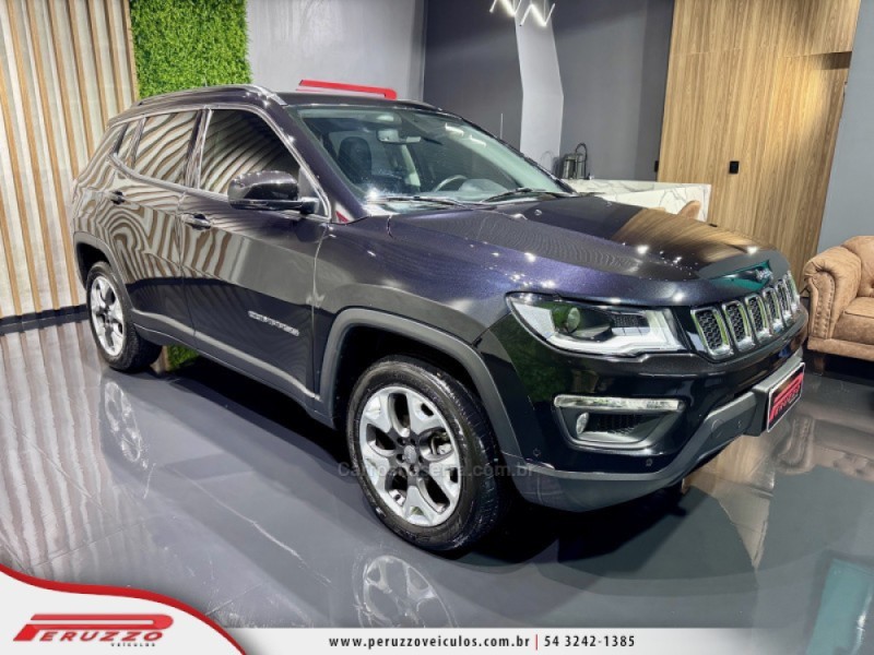 COMPASS 2.0 16V DIESEL LONGITUDE 4X4 AUTOMÁTICO - 2020 - NOVA PRATA