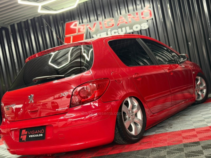 307 1.6 PRESENCE 16V GASOLINA 4P MANUAL - 2009 - CAXIAS DO SUL