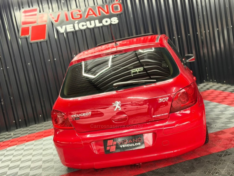 307 1.6 PRESENCE 16V GASOLINA 4P MANUAL - 2009 - CAXIAS DO SUL