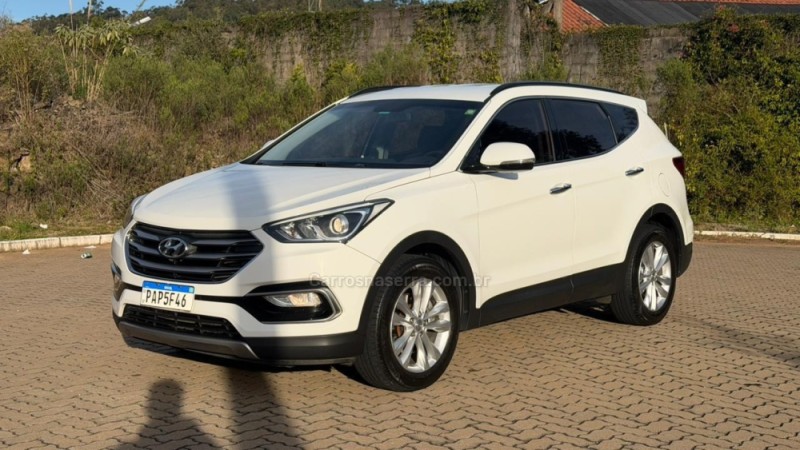 santa fe 3.3 mpfi 4x4 v6 270cv gasolina 4p automatico 2016 garibaldi