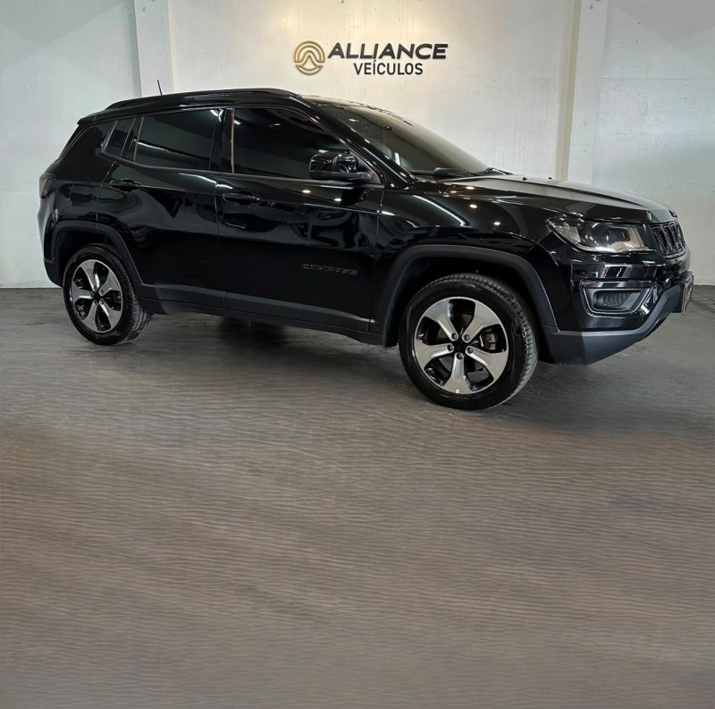 COMPASS 2.0 LONGITUDE TD350 TURBO DIESEL 4X4 4P AUTOMÁTICO - 2018 - CAXIAS DO SUL