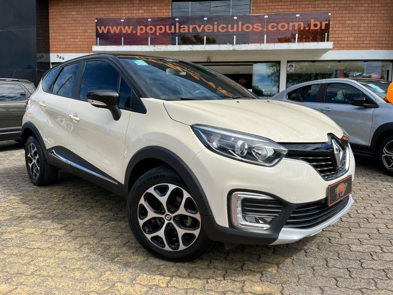 captur 2.0 16v flex intense automatico 2018 canela