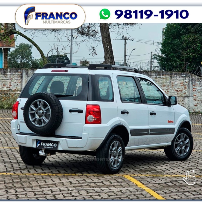 ECOSPORT 1.6 FREESTYLE 16V FLEX 4P MANUAL - 2012 - VACARIA
