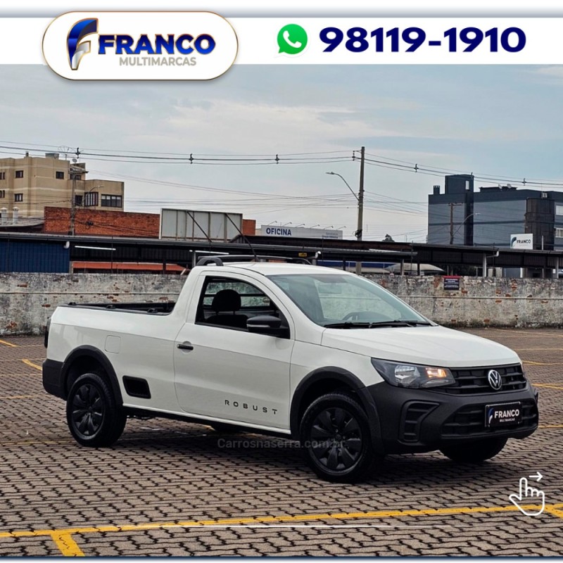 SAVEIRO 1.6 ROBUST CS 8V FLEX 2P MANUAL - 2025 - VACARIA